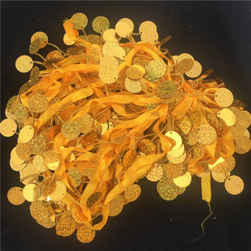 10 ярдов/партия ширина 6 см/8 см блестящий серебристый/золотой с бахромой блестками