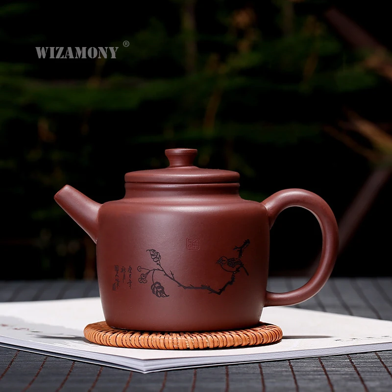 Посуда для чая wisamony чайный сервиз из фиолетовой глины Zisha Ceramics dezhong фарфоровая
