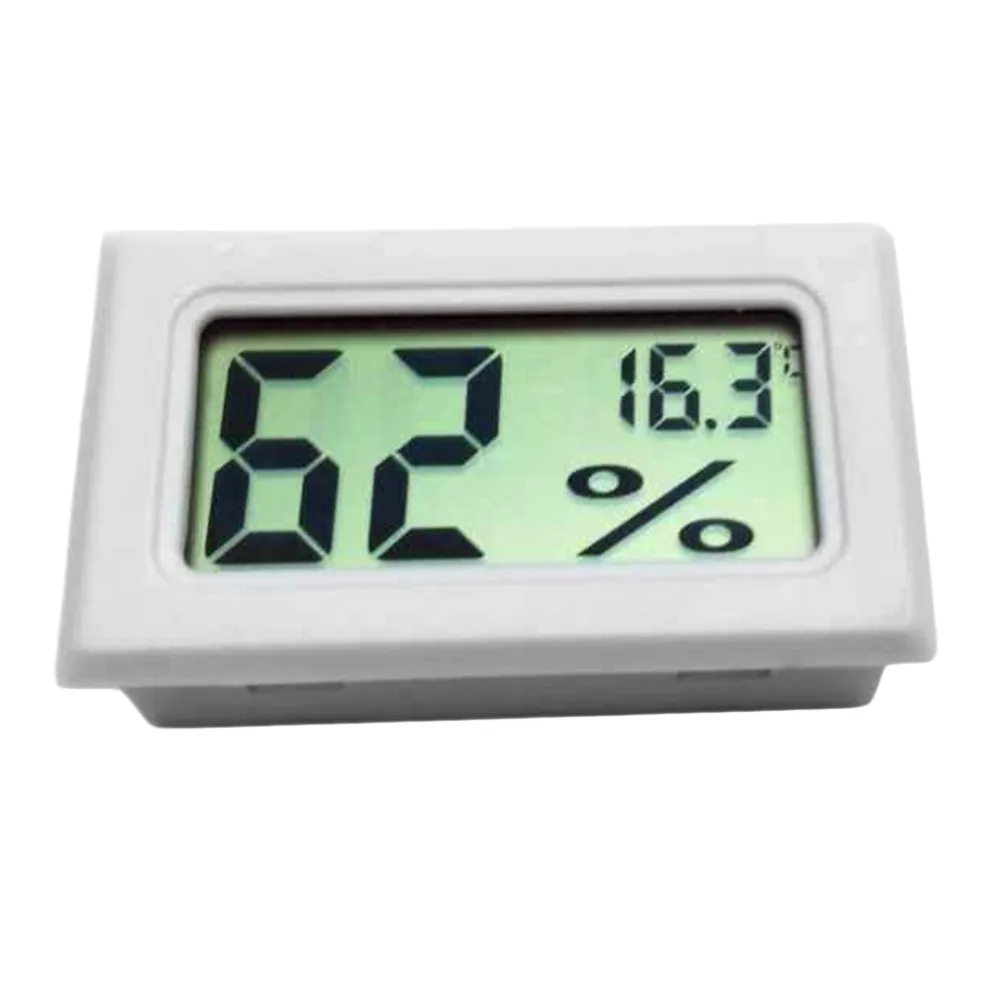 Мини цифровой ЖК датчик температуры удобный для помещения измеритель влажности