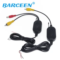 2 4 ghz wireless rca video transmitter receiver kit for car dvd car monitor to connect the car rear view camera reverse backup