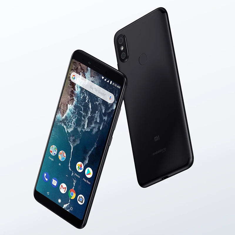 Xiaomi Mi A2 смартфон с 5 99 дюймовым дисплеем восьмиядерным процессором Snapdragon 660 ОЗУ 4
