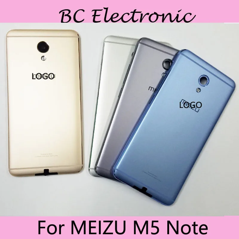Чехол с логотипом для задней крышки батареи MEIZU M5 Note чехол корпуса Meilan 5 со стеклом