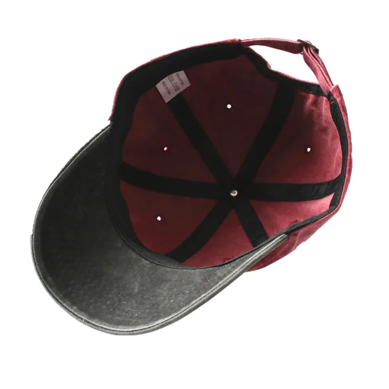 Кости 9 разные цвета из стираного денима Snapback Шапки осень лето Для мужчин женщин