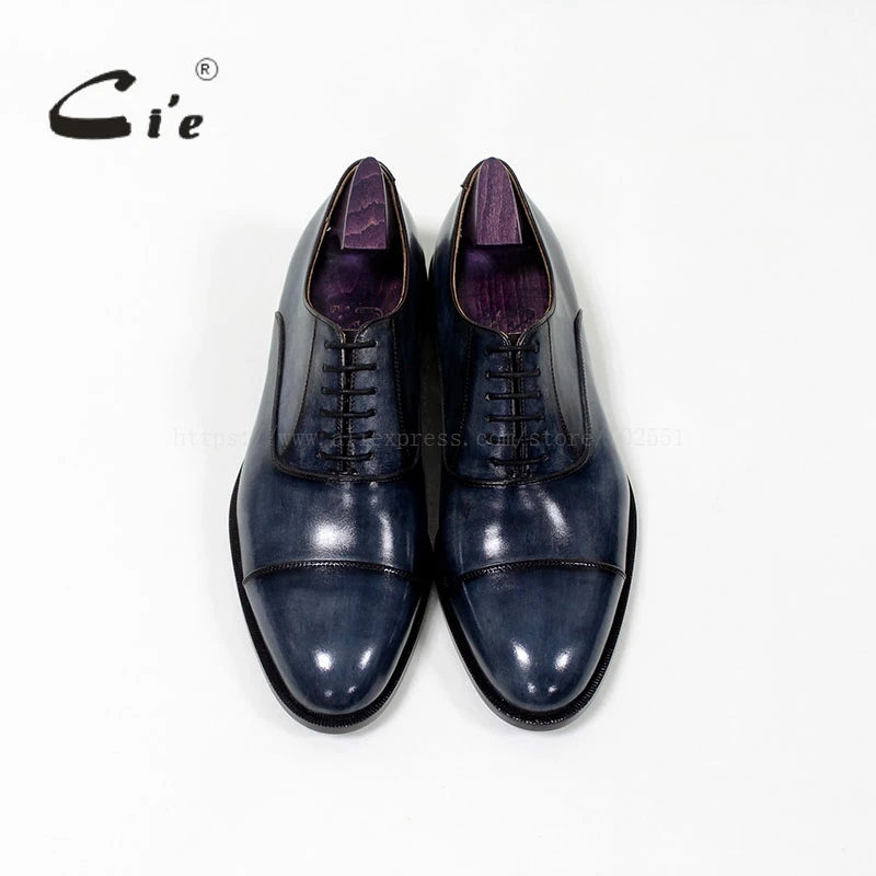 Cie/дышащие мужские туфли оксфорды ручной работы из 100% натуральной телячьей кожи с
