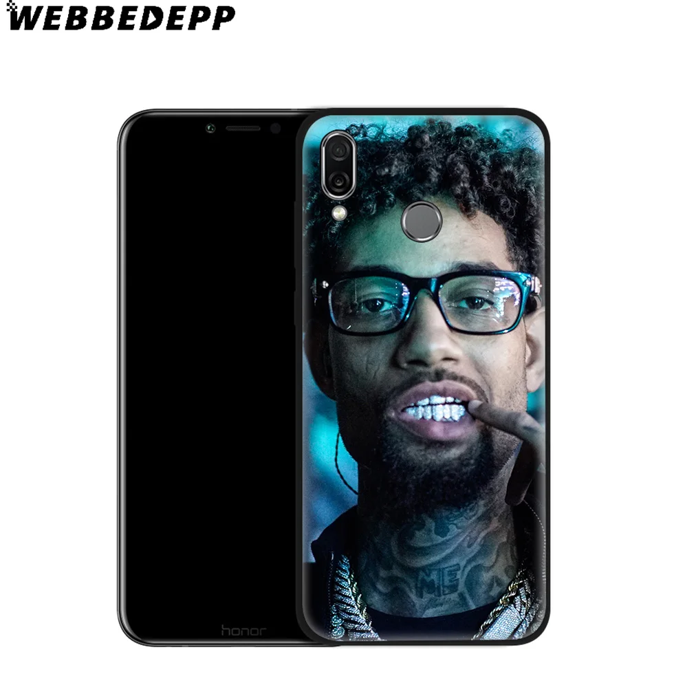Мягкий чехол WEBBEDEPP PnB Rock для Huawei P8 P9 P10 P20 P30 Lite Pro P Smart Z Plus 2019 Y6 Prime 2018 2017 Mini |