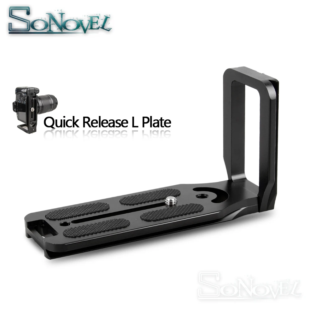Увеличенная версия 130 мм быстросъемный L образный кронштейн для Nikon D7500 D7200 D5600 D5300
