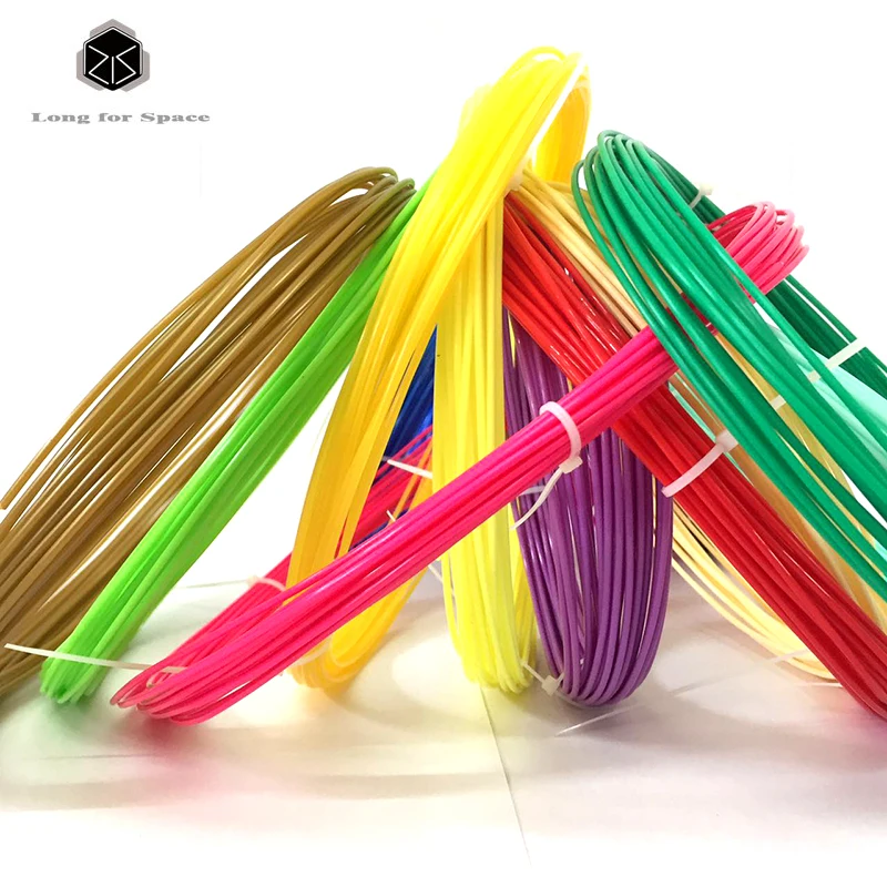 Новинка 2018 бесплатная доставка 20 шт./лот нить для 3D-принтера цветов 1 75 мм или