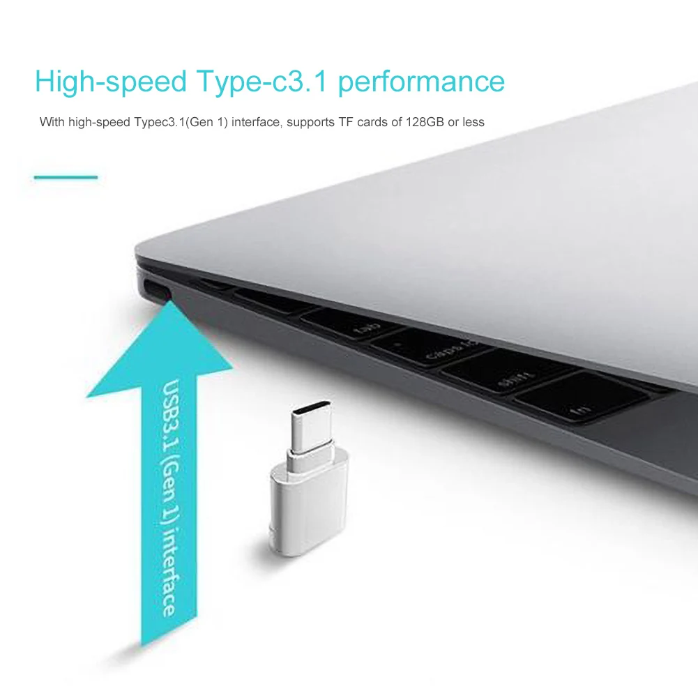 Новое поступление мини металлический USB 3 1 микро безопасный цифровой TF карт Type C