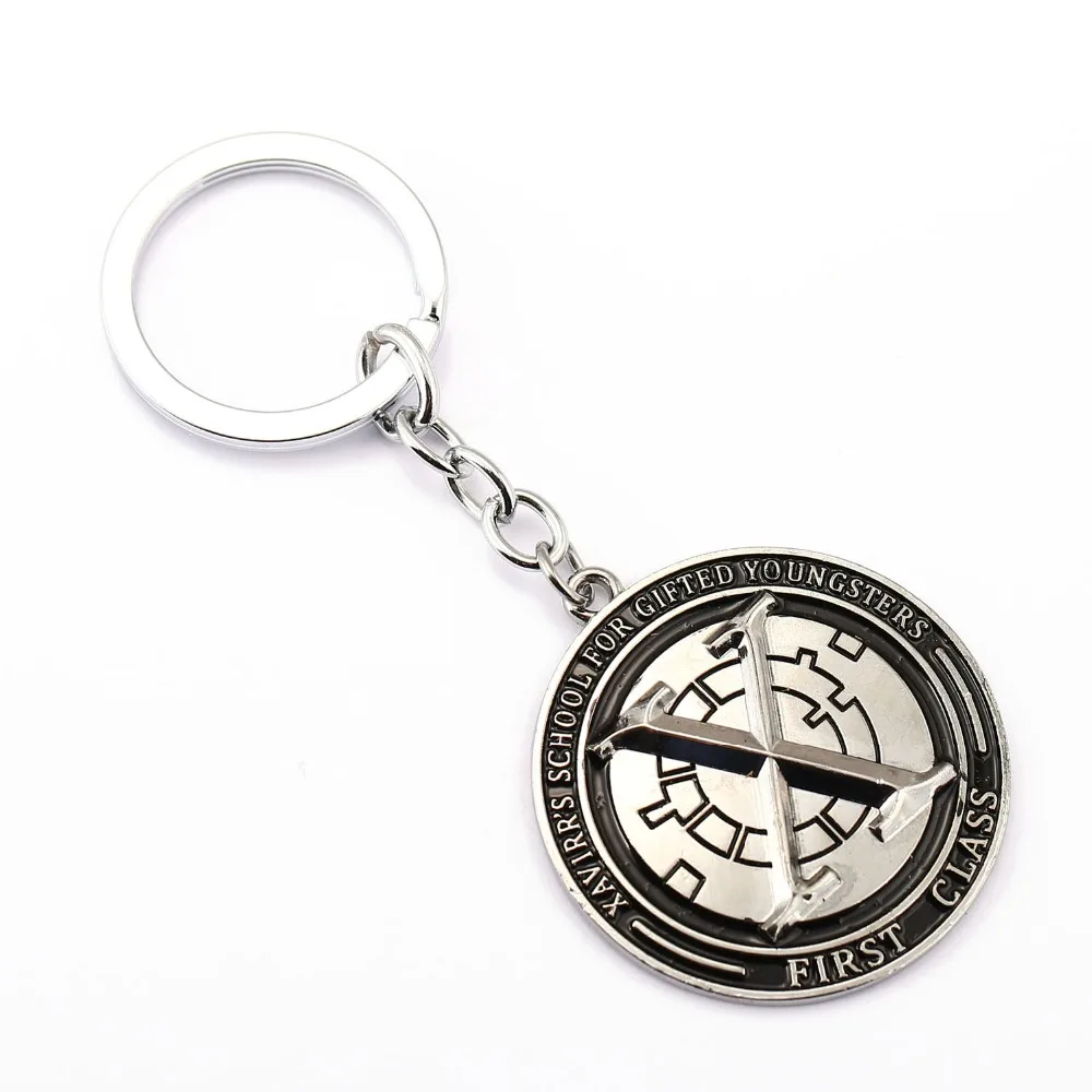 

12pcs/lot X-Men Keychain Apocalypse Key Ring Holder Gift Chaveiro Car Key Chain Pendant Movie Jewelry Souvenir