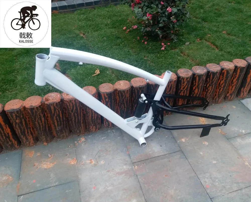 Kalosse DIY Цветная стальная рама для пляжного велосипеда 150 мм дорожная мягкая велосипедная Рама 190 мм Задняя ширина рамы