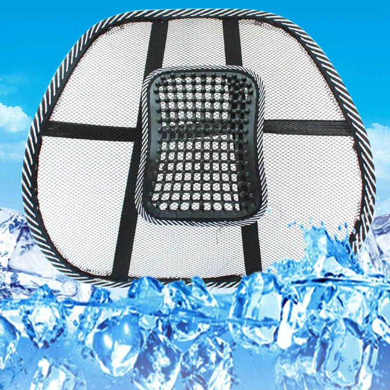 Стул для спины массажная подушка сетчатый рельеф поясничная Скоба автомобиля