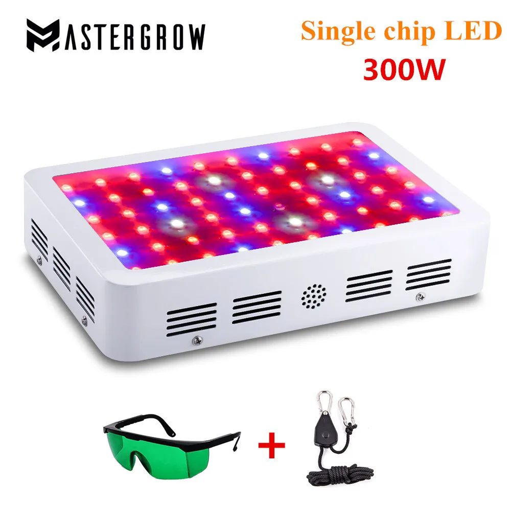 Полный спектр 300/600/800/900/1000/1200/1800/2000W светодиодный Grow светильник 410-730nm для комнатных растений и цветок парниковых расти палатку - Испускаемый цвет: 300W