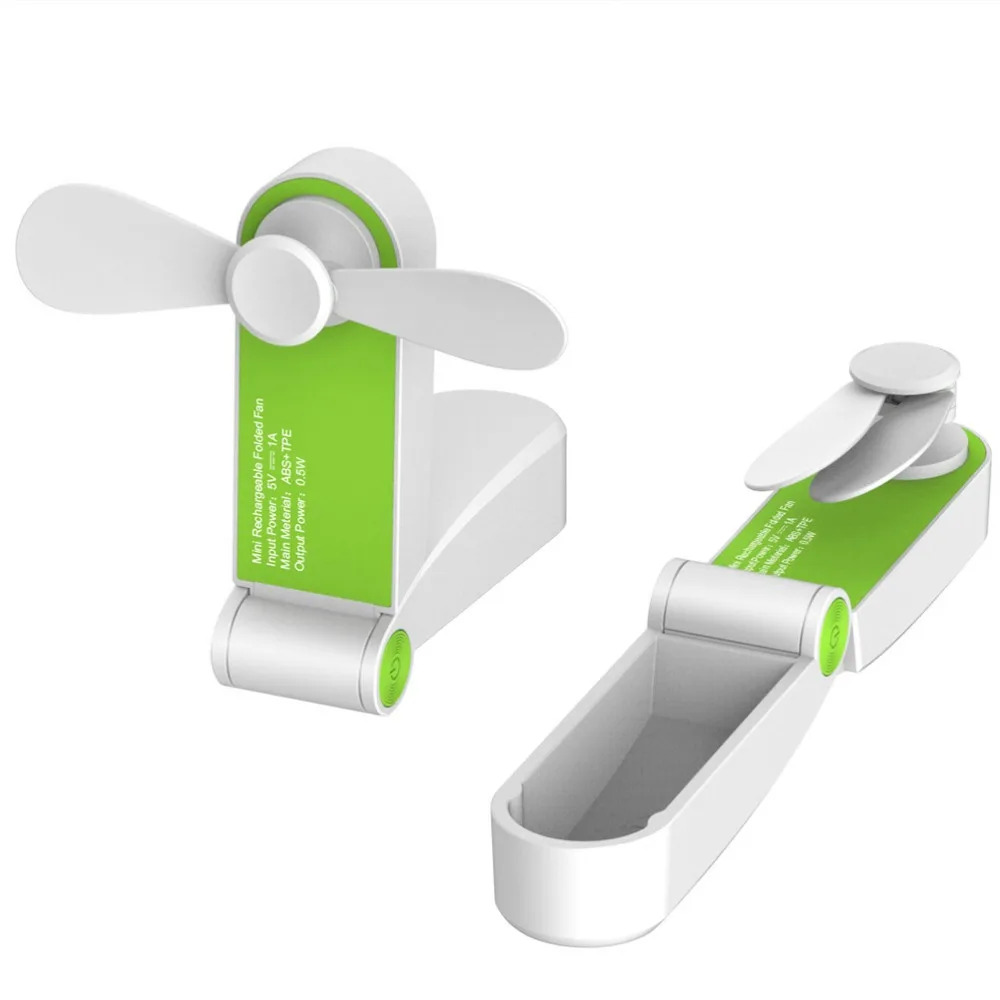 Портативный складной мини вентилятор с USB зарядкой|Вентиляторы| |