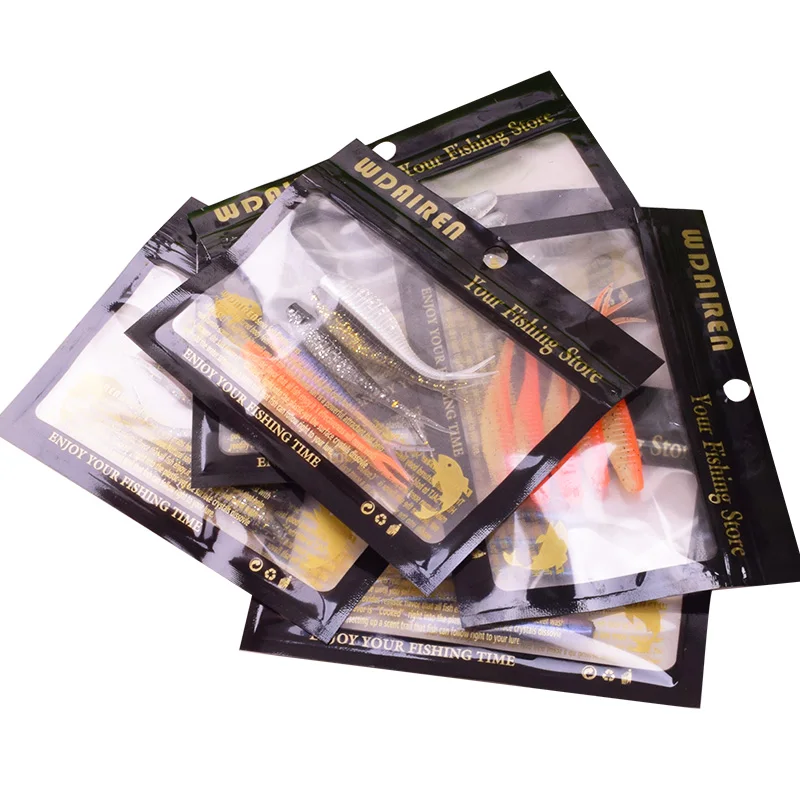 5Pcs/lot jig Wobbler Worm fishing Lure 7cm 1.8g Swimbaits Tackle fishing soft baits Bass Carp Lures Artificial Rubber Bait