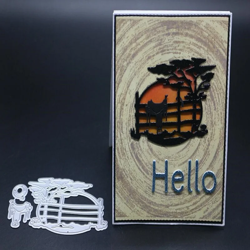 FeLicearts новые металлические режущие штампы трафареты рамки дерева для