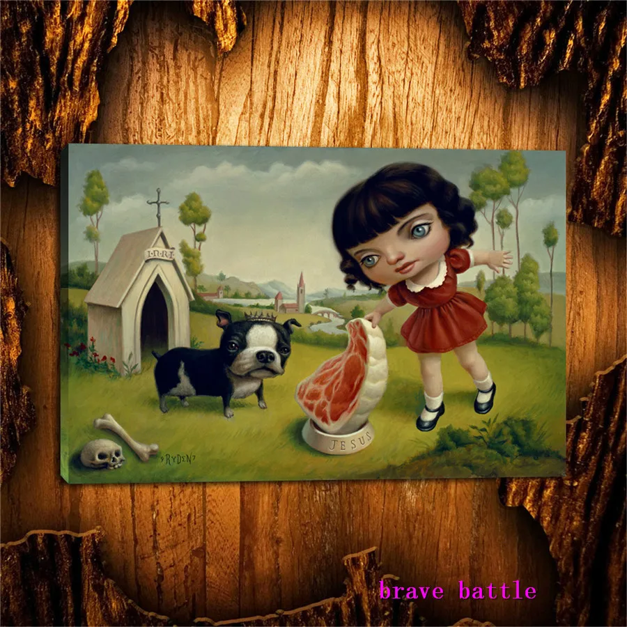 Mark Ryden детский необычный холст для живописи Тёмный мир гостиная спальня домашний