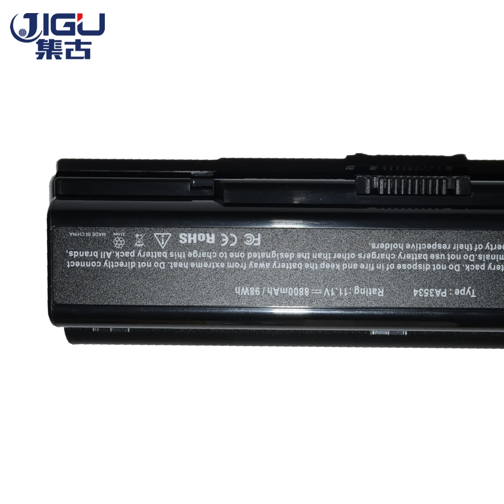 Черный ноутбук JIGU Taptop для TOSHIBA Satellite A350 A350D A355 A355D A500 A505 A505D L201 L203 L300 L300D L305 L305D L500 |