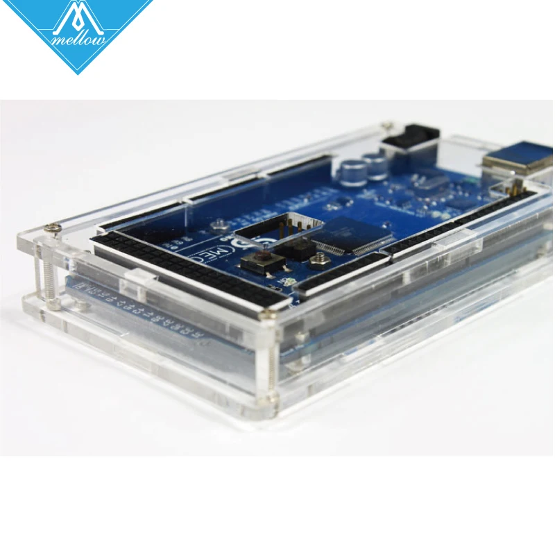 1 шт. прозрачная акриловая коробка совместимая с Arduino Mega 2560 R3 чехол Mega2560