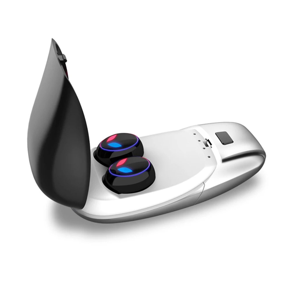 E8 Bluetooth наушники мини TWS Беспроводная гарнитура V5.0 IPX5 водонепроницаемые с
