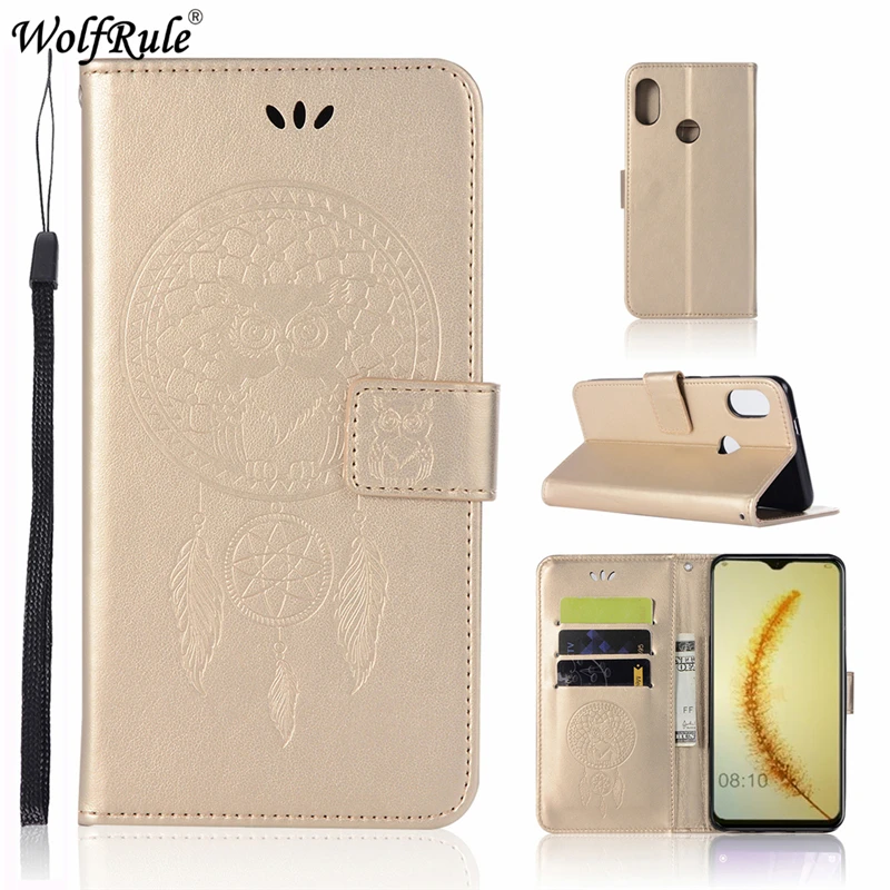 Чехол для Huawei P Smart 2019 кожаный чехол с откидной крышкой рисунком совы 6 21 Роскошный