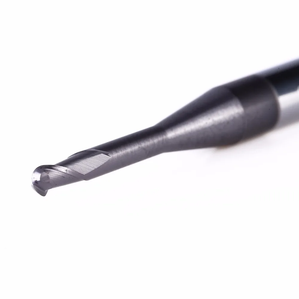 GM-2BP R0.25-0.75 Вольфрамовая сталь 2 флейты круглый нос длинная шея короткая режущая