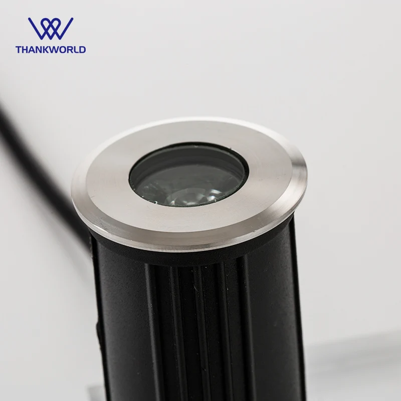 Утопленный светодиодный напольный светильник из нержавеющей стали 110 в 220 в|led