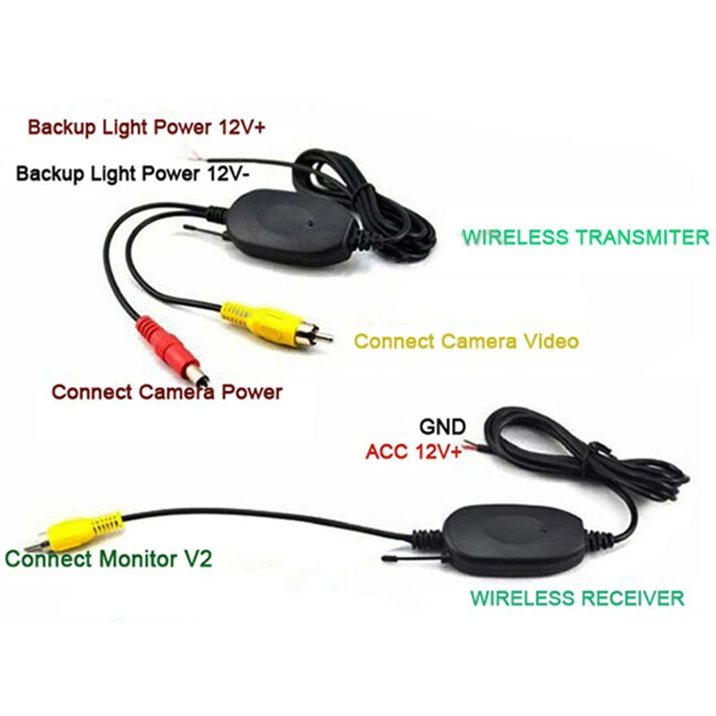 Автомобильный парктроник 2 4 ГГц передатчик и приемник Беспроводная резервная