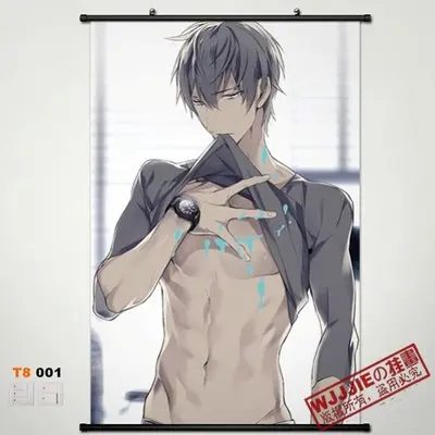 Настенный прокрутки домашний декор аниме плакат Yaoi 10 десять графов Rihito Takarai T8 001 |
