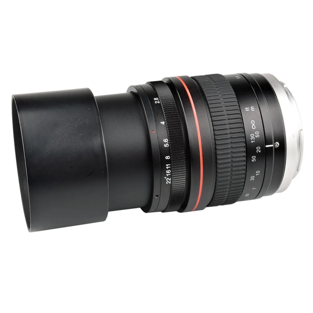 135 мм F2.8 телефото объектив с фиксированным фокусным расстоянием для Canon 6D 6DII 7DII 77D