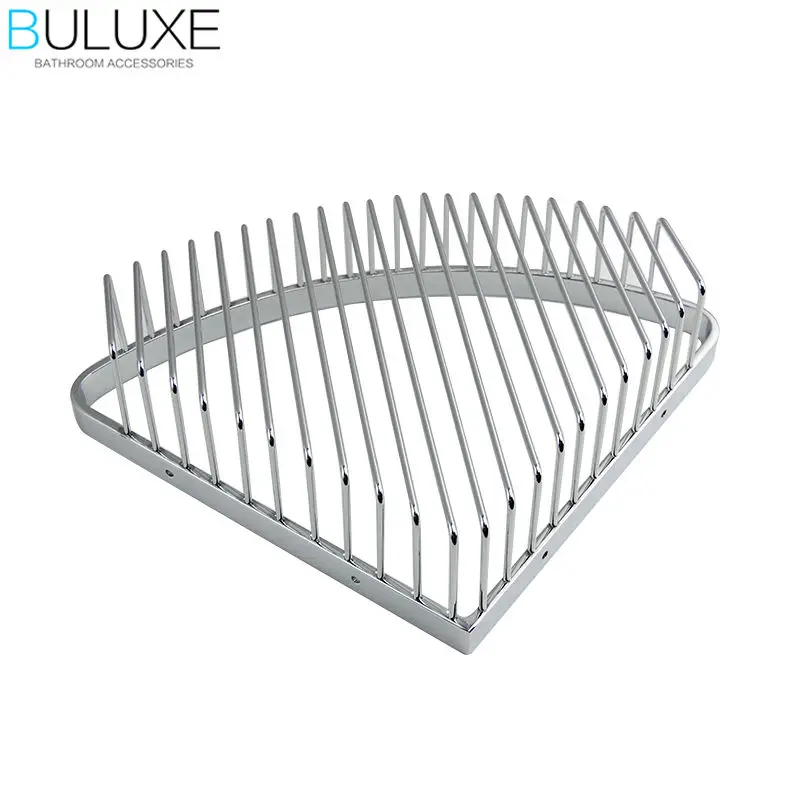 BULUXE латунные аксессуары для ванной комнаты уголок полки настенный одноярусная