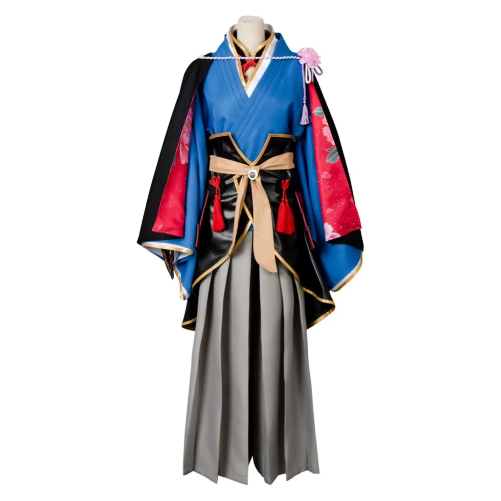 Костюм для косплея японского аниме Touken Ranbu кимоно Kasen Kanesada карнавальный костюм