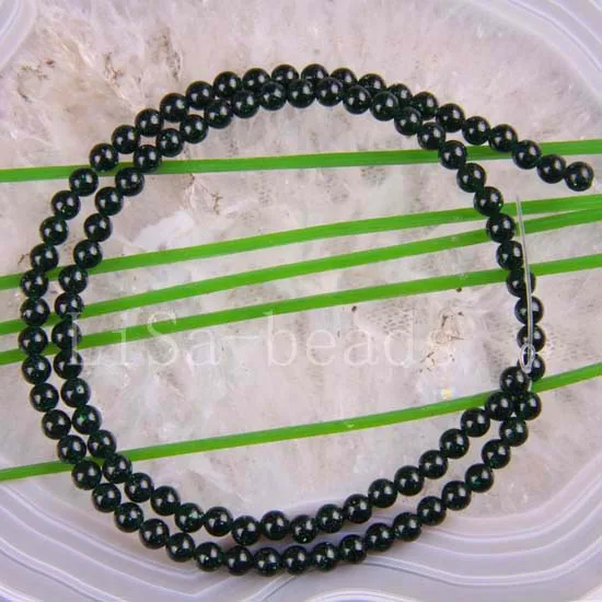 Бесплатная доставка для изготовления ювелирных изделий круглые 4 мм зеленый