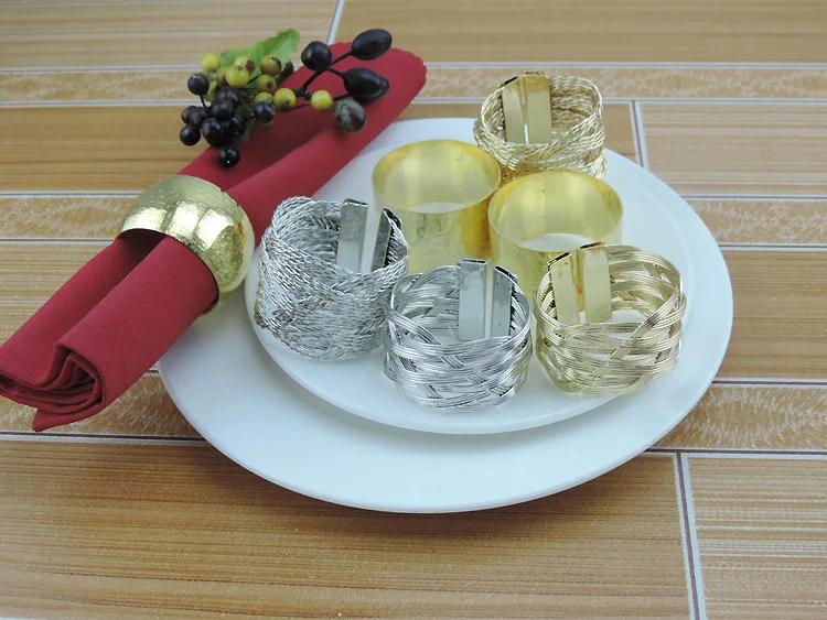 12pcs/lot Table Decoration Serviette Rings Napkin Holder West Dinner Towel Ring Party ME 039 | Дом и сад