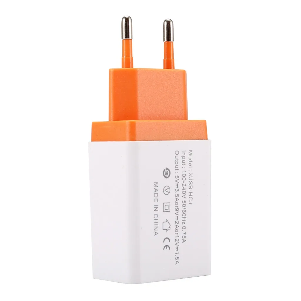 Binmer 2019 новый мобильный телефон 5 в 2 А 3 USB зарядное устройство настенный адаптер