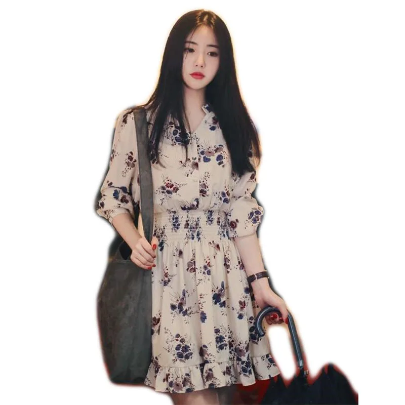 Женское летнее платье без рукавов Повседневное с цветочным принтом для