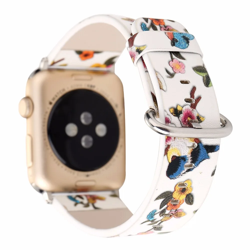 Фото Ремешок для часов Apple Watch из натуральной кожи 38/42 мм сменный ремешок с застежкой Ремешок для часов Apple Watch из натуральной кожи 38/42 мм сменный ремешок с застежкой