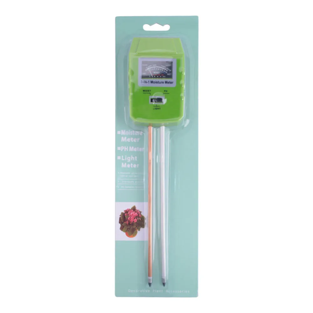 

N Plant Flowers Soil PH Tester Moisture Measuring humidity Light Meter Hydroponics Analyzer Gardening Detector Hygrometer