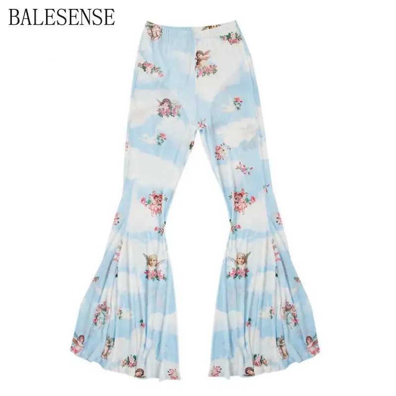 Футболка с принтом ангела v-образным вырезом оборками сетчатый топ женские