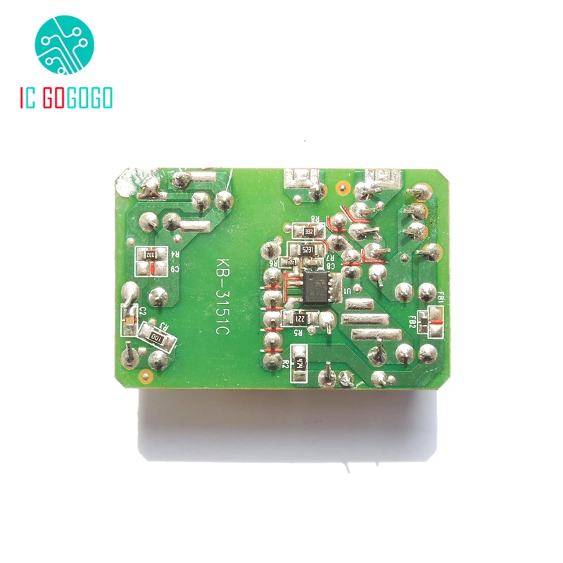 AC DC 9V 1A модуль импульсного источника питания регулятор напряжения постоянного