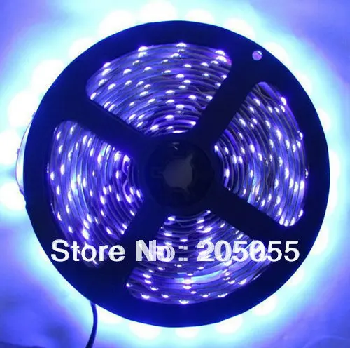 16ft 5 м УФ 395nm 3528 SMD ультрафиолет фиолетовые 300 светодиодный гибкие полосы
