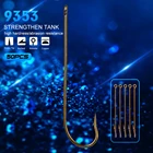 50 шт.лот рыболовный крючок для ловли карпа в соленой воде 1 #-12 # рыболовный крючок из высокоуглеродистой стали 10 #-60 # Anzol Pesca джиг-Крючки снасти