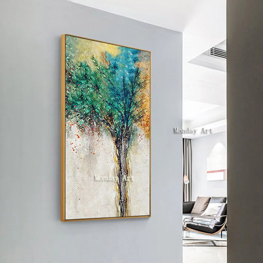 Свадебное украшение ручная роспись холст картина маслом для дома современное