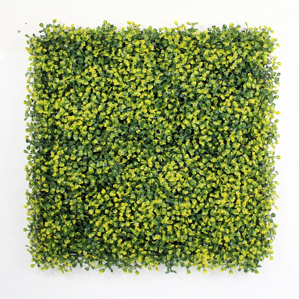 ULAND 25x25cm Искусственный ящик из хвойных ящиков панели 1" x10" Пластиковый сад Трава Плющ Забор Мат Открытый Балкон Кустарники Садовые украшения