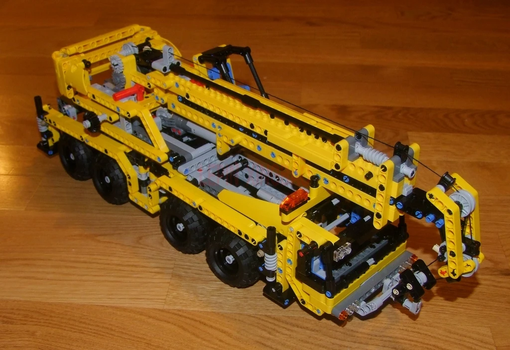 LP 20040 Technic механические наборы движущийся кран Набор Обучающие строительные