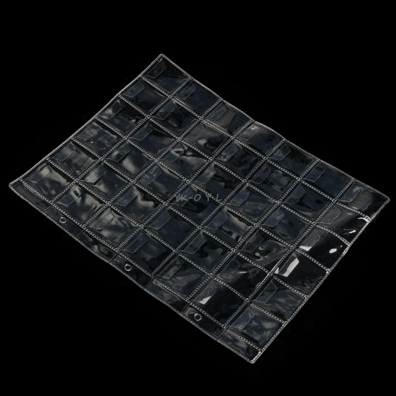 42 кармана пластиковый держатель для монет коллекция денег кейс альбома