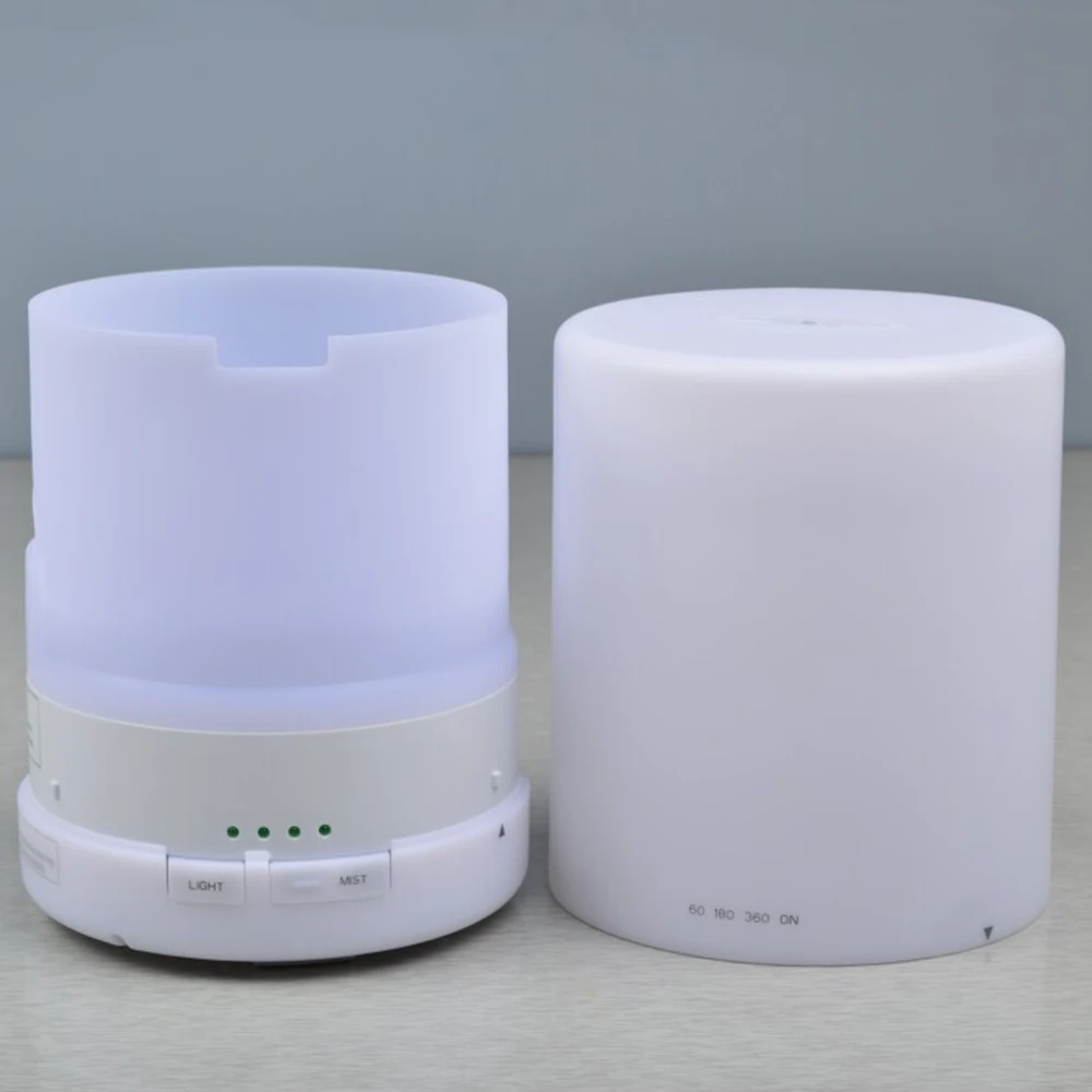 300 мл диффузор эфирного масла 7 видов цветов увлажнитель воздуха ультразвуковой