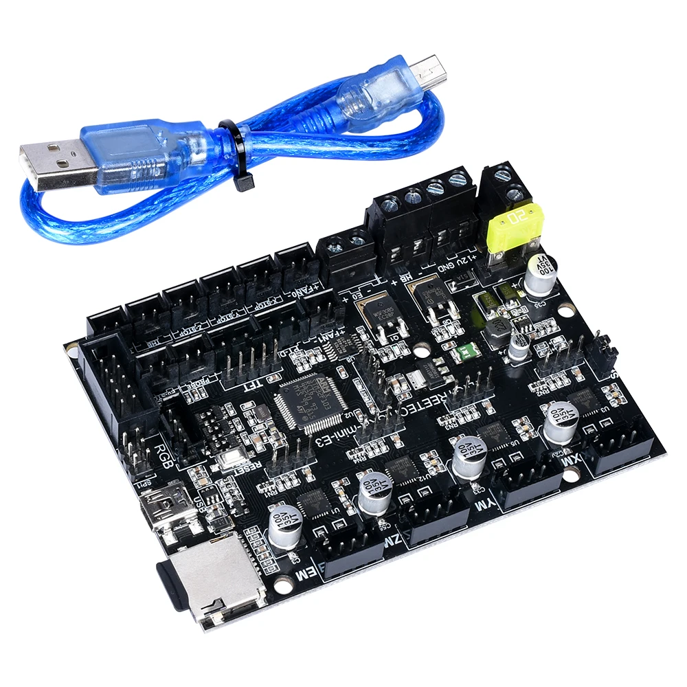 BIQU BIGTREETECH СКР мини E3 32 бит Управление доска Интегральные TMC2209 UART Управление; для Эндер 3/5 3D-принтеры Запчасти