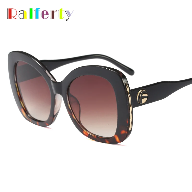 Солнечные очки Ralferty F92147 женские брендовые роскошные белые солнечные аксессуары