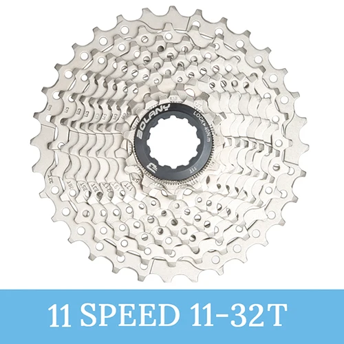 11Speed 11-32T Кассета для велосипеда 8S 9S 10S 11 speed 11-25 11-28 11-32 11-36T велосипед дорога MTB свободного хода Cogs Звездочка совместима 105 R8000 R7 - Цвет: 11Speed 11-32T