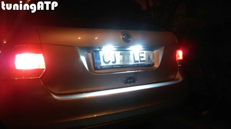TuningATP светодиодный фонарь освещения номерного знака Лампы для Volkswagen VW Passat B6 универсал Passat R36 Универсал